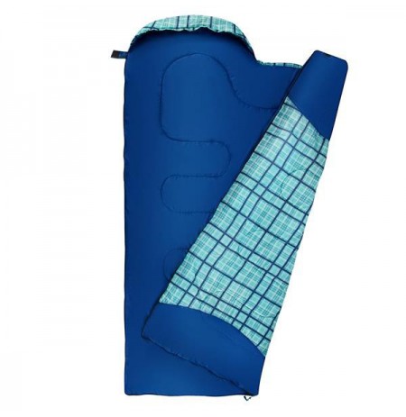 NILS CAMP sleeping bag NC2009 blue checkered size L