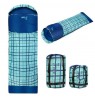 NILS CAMP sleeping bag NC2009 blue checkered size L
