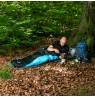 NILS CAMP NC2012 sleeping bag Black and blue