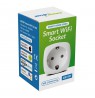 GreenBlue WiFi remote controlled socket, Android/iOS/Alexa/Google Home, energy cons. Energy, timer, max 3680W, type F, GB720 F