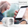GreenBlue WiFi remote controlled socket, Android/iOS/Alexa/Google Home, energy cons. Energy, timer, max 3680W, type F, GB720 F