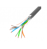 Cable FTP Lanberg LCF5-10CC-0305-S (F/UTP, RJ45 - F/UTP, RJ45 , F/UTP, 305m, 5e, gray color)