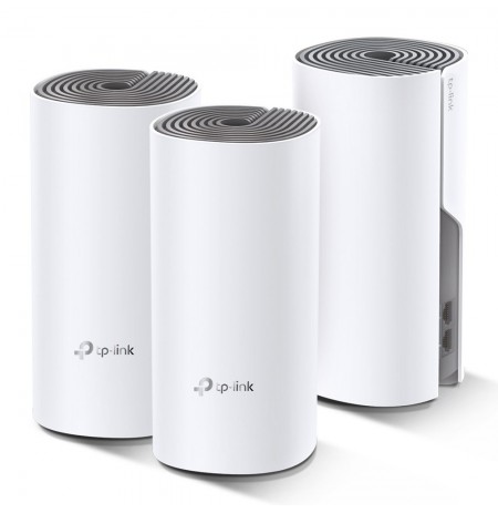 TP-LINK Deco E4 wireless router Dual-band (2.4 GHz / 5 GHz) Fast Ethernet Grey,White