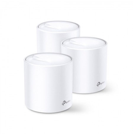 TP-LINK Deco X20(3-pack) wireless router Dual-band (2.4 GHz / 5 GHz) Gigabit Ethernet White