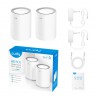 Cudy M1800 2-pack Dual-band (2.4 GHz / 5 GHz) Wi-Fi 6 (802.11ax) White 1 Internal