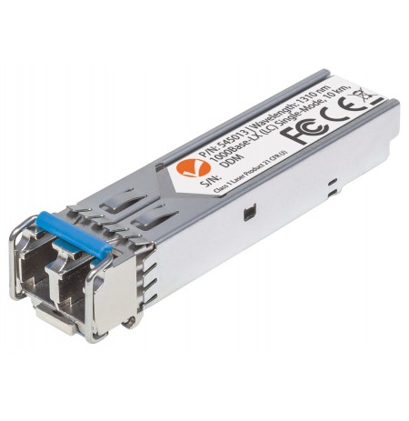 Intellinet Gigabit Fibre SFP Optical Transceiver Module, 1000Base-Lx (LC) Single-Mode Port, 10km