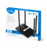 Cudy LT500 wireless router Fast Ethernet Dual-band (2.4 GHz / 5 GHz) 4G Black