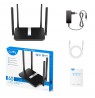 Cudy LT500 wireless router Fast Ethernet Dual-band (2.4 GHz / 5 GHz) 4G Black