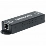 Intellinet Gigabit High-Power PoE+ Extender Repeater, IEEE 802.3at/af Power over Ethernet (PoE+/PoE), metal