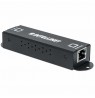 Intellinet Gigabit High-Power PoE+ Extender Repeater, IEEE 802.3at/af Power over Ethernet (PoE+/PoE), metal