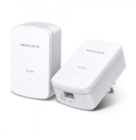 Mercusys | AV1000 Gigabit Powerline Starter Kit | MP500 KIT | 1000 Mbit/s | Ethernet LAN (RJ-45) ports 1