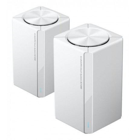 Xiaomi Mesh System | AC1200 EU (2-pack) | 802.11ac | 867 Mbit/s | 10/100/1000 Mbit/s | Ethernet LAN (RJ-45) ports 2 | Mesh Suppo