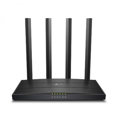 TP-LINK Archer C6U wireless router Dual-band (2.4 GHz / 5 GHz) Gigabit Ethernet Black
