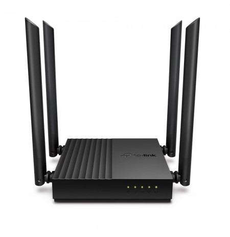 TP-Link ARCHER A64 wireless router Gigabit Ethernet Dual-band (2.4 GHz / 5 GHz) Black