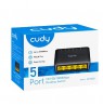 Cudy GS105D network switch Gigabit Ethernet (10/100/1000) Black