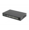 Lanberg Switch rack 19" POE+ 24x 100Mb PoE+ /2x SFP  ETHERNET 360W