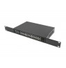 Lanberg Switch rack 19" POE+ 24x 100Mb PoE+ /2x SFP  ETHERNET 360W