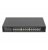 Lanberg Switch rack 19" POE+ 24x 100Mb PoE+ /2x SFP  ETHERNET 360W