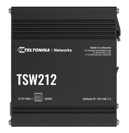 TELTONIKA TSW212 00B000 / L2 MANAGED SWITCH 8X 10/100/1000, 2 SFP PORTS