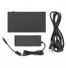 Intellinet 5-Port Gigabit Switch with PoE Passthrough, 4 x PSE PoE ports, 1 x PD PoE port, IEEE 802.3at/af Power-over-Ethernet (