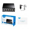 Cudy GS105 network switch Gigabit Ethernet (10/100/1000) Black