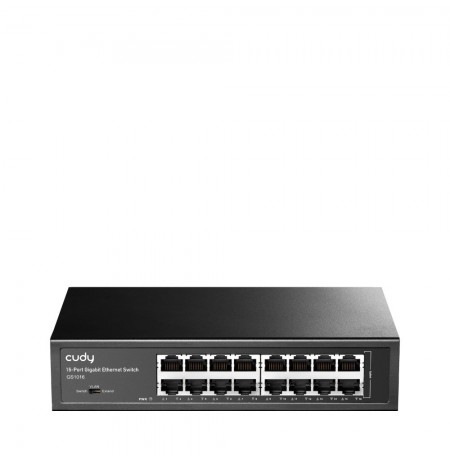 Cudy GS1016 network switch Gigabit Ethernet (10/100/1000) Black