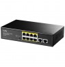 Cudy FS1010P network switch Fast Ethernet (10/100) Power over Ethernet (PoE) Black