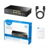 Cudy FS1010P network switch Fast Ethernet (10/100) Power over Ethernet (PoE) Black
