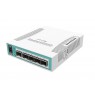 Mikrotik CRS106-1C-5S switch Gigabit Ethernet (10/100/1000) support PoE White