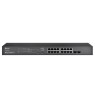 TP-LINK | SG2218P | JetStream 18-Port Gigabit Smart Switch with 16-Port PoE+ | Rack-mountable | Managed