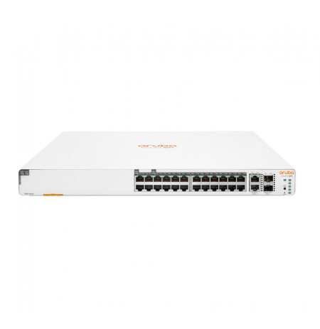 Hewlett Packard Enterprise Aruba Instant On 1960 24G 20p Class4 4p Class6 PoE 2XGT 2SFP+ 370W Managed L2+ Gigabit Ethernet (10/1