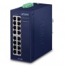 PLANET IGS-1600T network switch Unmanaged L2 Gigabit Ethernet (10/100/1000) Blue