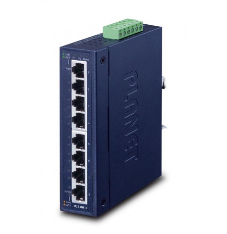 PLANET IGS-801T 8 port Industrial Gigabit Switch