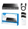 Cudy GS1024 network switch Gigabit Ethernet (10/100/1000) Black