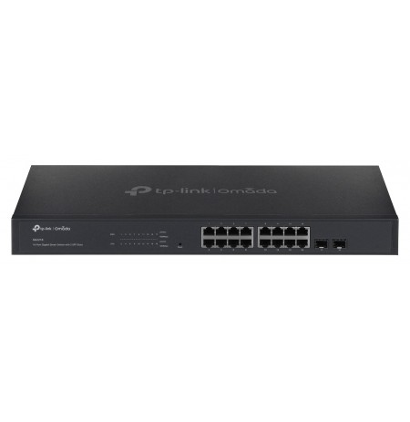 TP-LINK JetStream 16-Port Gigabit Smart Switch with 2 SFP Slots