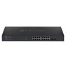 TP-LINK JetStream 16-Port Gigabit Smart Switch with 2 SFP Slots