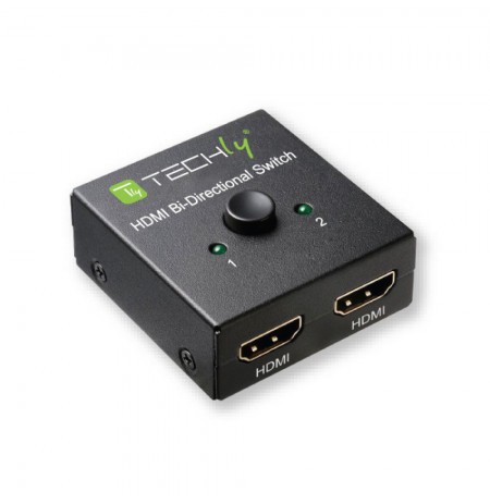 Techly HDMI Switch, Bi-Directional, Switch 4K@60Hz, 2-Port