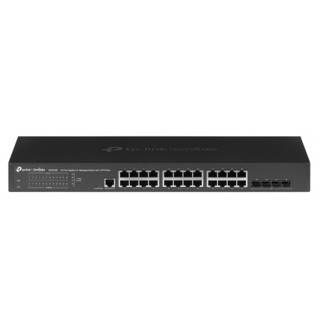 TP-LINK JetStream 24-Port Gigabit L2 Managed Switch with 4 SFP Slots