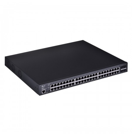 TP-Link TL-SG3452XP JetStream PoE Switch Managed L2+ Gigabit Ethernet (10/100/1000) Power over Ethernet (PoE) 1U Black