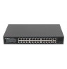 Lanberg Switch 24X 100MB DSP+/2X Combo Rack 19" 250W