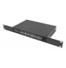 Lanberg Switch 24X 100MB DSP+/2X Combo Rack 19" 250W