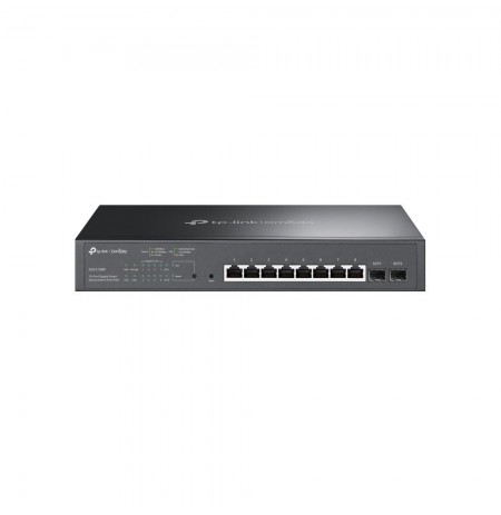 TP-LINK JetStream 10-Port Gigabit Smart PoE Switch with 8-Port PoE+