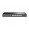 TP-LINK JetStream 24-Port Gigabit and 4-Port 10GE SFP+ L2+ Managed Switch with 24-Port PoE+