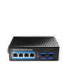 Cudy IG1004S2P network switch Unmanaged Gigabit Ethernet (10/100/1000) Power over Ethernet (PoE) Black