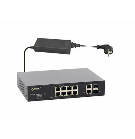 SFG108 12 Port Industrial PoE Switch
