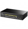 Cudy GS1008PS2 network switch Unmanaged Gigabit Ethernet (10/100/1000) Power over Ethernet (PoE) Black