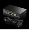 Cudy GS1008PS2 network switch Unmanaged Gigabit Ethernet (10/100/1000) Power over Ethernet (PoE) Black