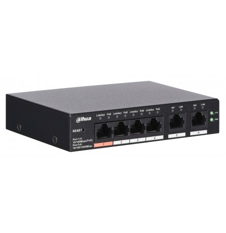Dahua Technology DH-CS4226-24ET-375 Managed L2 Gigabit Ethernet (10/100/1000) Power over Ethernet (PoE) Black