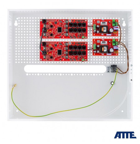 Set of up to 16 IP cameras PoE switch 16P+2G ATTE IP-16-20-H