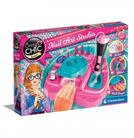 Clementoni Crazy chic. Nail Studio 18768